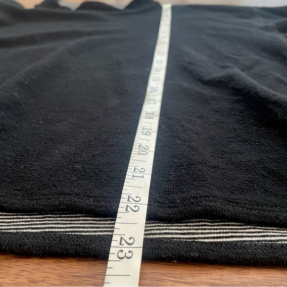 Eileen Fisher Doubleknit Organic Cotton Reversible Mock Neck Top - Picture 9 of 13